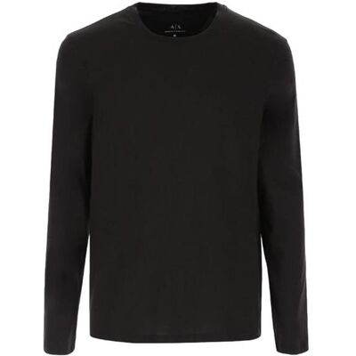 Giorgio Armani Koszulka męska Armani Exchange 8NZM77-ZJA5Z-1200 Czarna Giorgio Armani Koszulka męska Armani Exchange 8NZM77-ZJA5Z-1200 Czarna