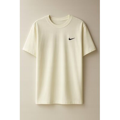 Koszulka męska bawełniana Nike Standard T-Shirt Fit kremowa BV0507-134 r. M Koszulka męska bawełniana Nike Standard T-Shirt Fit kremowa BV0507-134 r. M