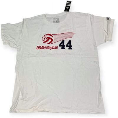 inna (Inny) Koszulka męska biała Adidas USA Volleyball 44 XL inna (Inny) Koszulka męska biała Adidas USA Volleyball 44 XL