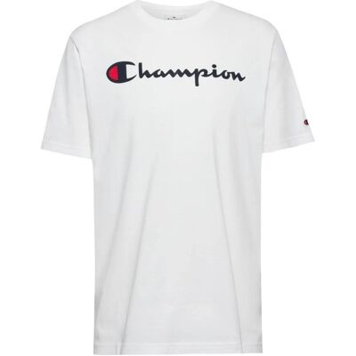 Koszulka Męska Champion 220256-Ww001 T-Shirt Bawełniany Biały Xxl Koszulka Męska Champion 220256-Ww001 T-Shirt Bawełniany Biały Xxl