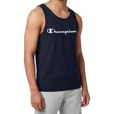 KOSZULKA męska CHAMPION bez rękawów 222282-BS501 granatowa tank top S S KOSZULKA męska CHAMPION bez rękawów 222282-BS501 granatowa tank top S S