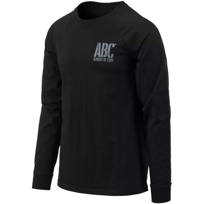 Helikon-Tex Koszulka Męska HELIKON Longsleeve ABC Always Be Cool Czarna XXL Helikon-Tex Koszulka Męska HELIKON Longsleeve ABC Always Be Cool Czarna XXL