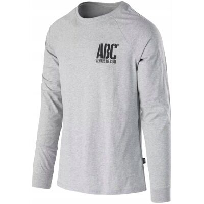 Koszulka Męska HELIKON-TEX Longsleeve ABC Always Be Cool Melange Grey S Koszulka Męska HELIKON-TEX Longsleeve ABC Always Be Cool Melange Grey S