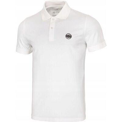 inna (Inny) Koszulka męska Polo Pit Bull Pitbull Jersey Small Logo Slim Fit biała M inna (Inny) Koszulka męska Polo Pit Bull Pitbull Jersey Small Logo Slim Fit biała M