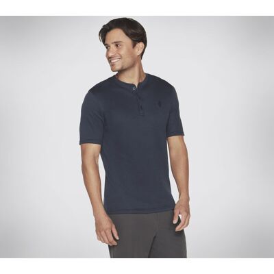 Koszulka męska SKECHERS GOKNIT PIQUE S/S HENLEY granatowa rozm. XXL Koszulka męska SKECHERS GOKNIT PIQUE S/S HENLEY granatowa rozm. XXL