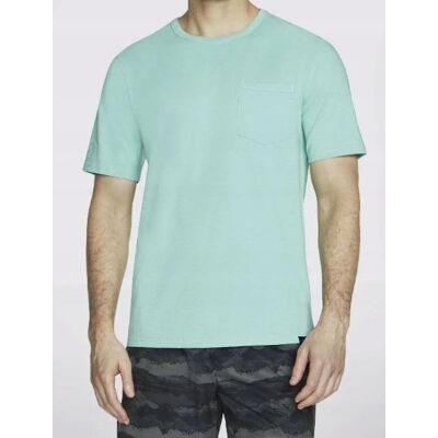 Koszulka męska SKECHERS SKECH-BREEZE SLUB POCKET zielony XXL Koszulka męska SKECHERS SKECH-BREEZE SLUB POCKET zielony XXL
