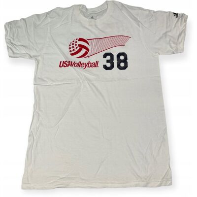 inna (Inny) Koszulka męska T-shirt ADIDAS USA VOLLEYBALL 38 M inna (Inny) Koszulka męska T-shirt ADIDAS USA VOLLEYBALL 38 M