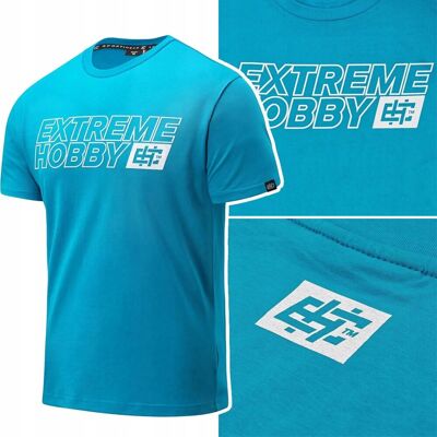Koszulka Męska T-Shirt Extreme Hobby Block 2025 Turkusowy R. Xl Koszulka Męska T-Shirt Extreme Hobby Block 2025 Turkusowy R. Xl
