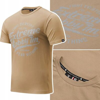 Koszulka Męska T-Shirt Extreme Hobby Wheel Beżowy R. Xxl Koszulka Męska T-Shirt Extreme Hobby Wheel Beżowy R. Xxl