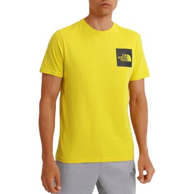 The North Face Koszulka męska TNF NF00CEQ57601 FINE Żółta The North Face Koszulka męska TNF NF00CEQ57601 FINE Żółta