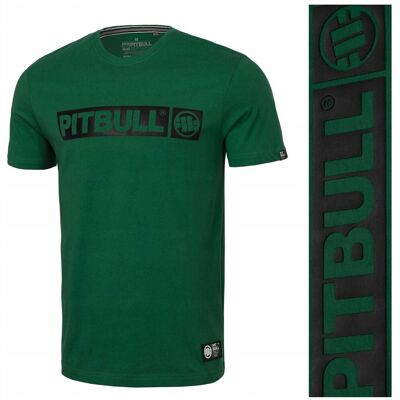 Inny producent Koszulka męska TSHIRT krótki rękaw PIT BULL HILLTOP PITBULL zielona M Inny producent Koszulka męska TSHIRT krótki rękaw PIT BULL HILLTOP PITBULL zielona M