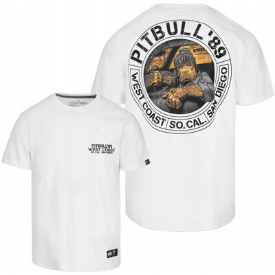 inna (Inny) Koszulka męska TSHIRT z krótkim rękawem PIT BULL DRIVING biały XL inna (Inny) Koszulka męska TSHIRT z krótkim rękawem PIT BULL DRIVING biały XL