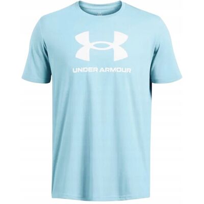 KOSZULKA MĘSKA UNDER ARMOUR T-SHIRT SZYBKOSCHNĄCA BAWEŁNA 1382911 494 r. L KOSZULKA MĘSKA UNDER ARMOUR T-SHIRT SZYBKOSCHNĄCA BAWEŁNA 1382911 494 r. L