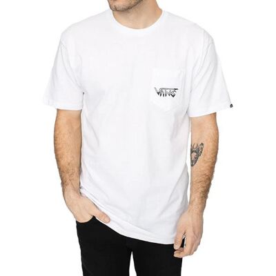 Koszulka męska Vans VN0A4MQDWHT1 MN ROWAN ZORILLA SKU Biała Koszulka męska Vans VN0A4MQDWHT1 MN ROWAN ZORILLA SKU Biała