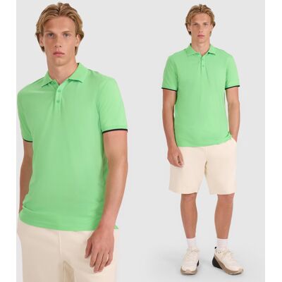 Koszulka Polo Męska 4F Regular Z Kołnierzem Klasyczna Modna Zielona S Koszulka Polo Męska 4F Regular Z Kołnierzem Klasyczna Modna Zielona S