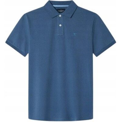 Hackett London Koszulka polo męska HACKETT ROZMIAR: XXXL, niebieska Hackett London Koszulka polo męska HACKETT ROZMIAR: XXXL, niebieska