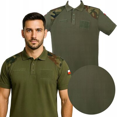 inna (Inny) Koszulka polo wojskowa MON 304A Wojska Polskiego polówka męska khaki M inna (Inny) Koszulka polo wojskowa MON 304A Wojska Polskiego polówka męska khaki M