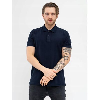 inna (Inny) Koszulka Polo Z Krótkim Rękawem Męska Granatowa Jigga Klasyczna Bez Logo L inna (Inny) Koszulka Polo Z Krótkim Rękawem Męska Granatowa Jigga Klasyczna Bez Logo L