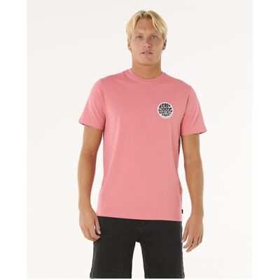 Koszulka RIP CURL Wettie Passage Icon Tee różowy M Koszulka RIP CURL Wettie Passage Icon Tee różowy M