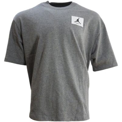 Koszulka sportowa męska Air Jordan Flight Essentials Oversized Tee 'Carbon Heather' - DZ7313-091-S Koszulka sportowa męska Air Jordan Flight Essentials Oversized Tee 'Carbon Heather' - DZ7313-091-S