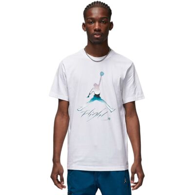 Koszulka sportowa męska Air Jordan Graphic Crew Flight Tee biała - DV8414-100-L Koszulka sportowa męska Air Jordan Graphic Crew Flight Tee biała - DV8414-100-L