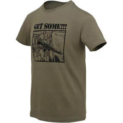 Koszulka T-Shirt Get some! Helikon-Tex Bawełna 100% Olive Green 3XL Koszulka T-Shirt Get some! Helikon-Tex Bawełna 100% Olive Green 3XL