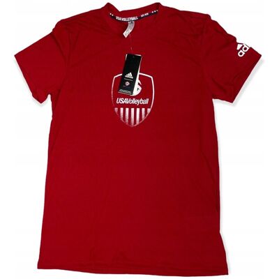 Koszulka t-shirt męski ADIDAS logo VOLLEYBALL S Koszulka t-shirt męski ADIDAS logo VOLLEYBALL S