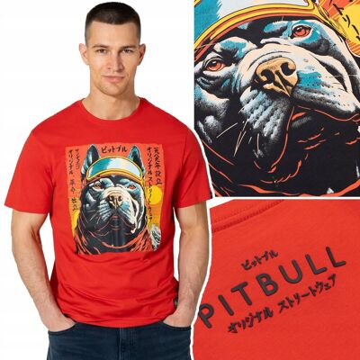 inna (Inny) Koszulka T-Shirt Męski Bawełniany Pit Bull Fuji Czerwony R. Xxl inna (Inny) Koszulka T-Shirt Męski Bawełniany Pit Bull Fuji Czerwony R. Xxl