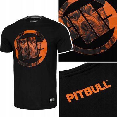 inna (Inny) Koszulka T-Shirt Męski Bawełniany Pit Bull Orange Dog Czarny R. Xxl inna (Inny) Koszulka T-Shirt Męski Bawełniany Pit Bull Orange Dog Czarny R. Xxl