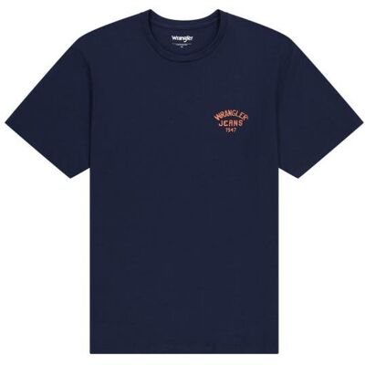 KOSZULKA T-SHIRT MĘSKI WRANGLER 112362807 SMALL LOGO TEE NAVY M KOSZULKA T-SHIRT MĘSKI WRANGLER 112362807 SMALL LOGO TEE NAVY M