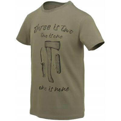 Helikon-Tex Koszulka T-Shirt One is none Helikon Bawełna 100% Olive Green 3XL Helikon-Tex Koszulka T-Shirt One is none Helikon Bawełna 100% Olive Green 3XL