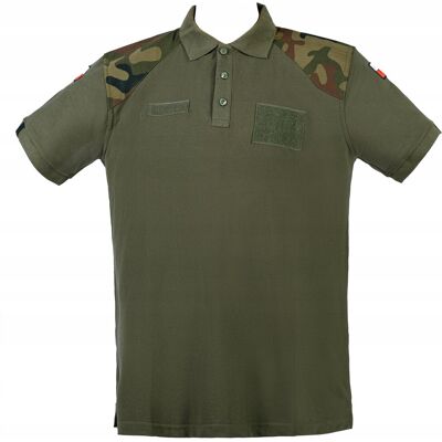 Modus Koszulka wojskowa polo Wojska Polskiego khaki wzór 304A/MON L Modus Koszulka wojskowa polo Wojska Polskiego khaki wzór 304A/MON L
