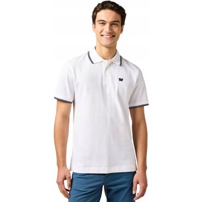 Koszulka Wrangler POLO SHIRT 112365466 White L Koszulka Wrangler POLO SHIRT 112365466 White L