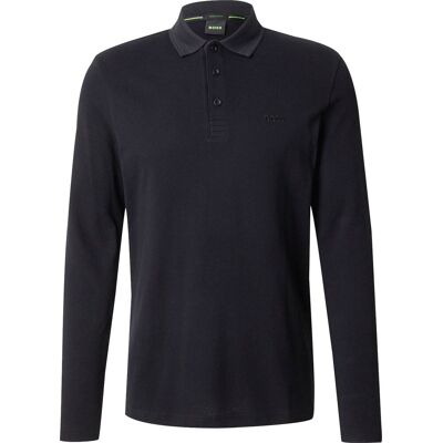 Koszulka z długim rękawem HUGO BOSS longsleeve męski elegancki czarna r. M Koszulka z długim rękawem HUGO BOSS longsleeve męski elegancki czarna r. M