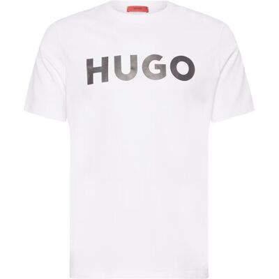 Koszulka z krótkim rękawem HUGO męski T-shirt r. S sportowa bawełniana Koszulka z krótkim rękawem HUGO męski T-shirt r. S sportowa bawełniana