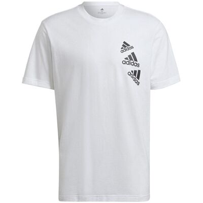 adidas - Essentials BrandLove - HL9386 - Biały - T-shirt adidas - Essentials BrandLove - HL9386 - Biały - T-shirt