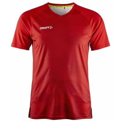 Craft Faded Jersey - Męska Koszulka do Wyścigów - Czerwona - Wysoka Wydajność Craft Faded Jersey - Męska Koszulka do Wyścigów - Czerwona - Wysoka Wydajność