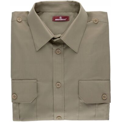 Modus Koszulo-bluza Koszula Wojska Polskiego 301/MON Khaki Krótki Rękaw 44C męska Modus Koszulo-bluza Koszula Wojska Polskiego 301/MON Khaki Krótki Rękaw 44C męska