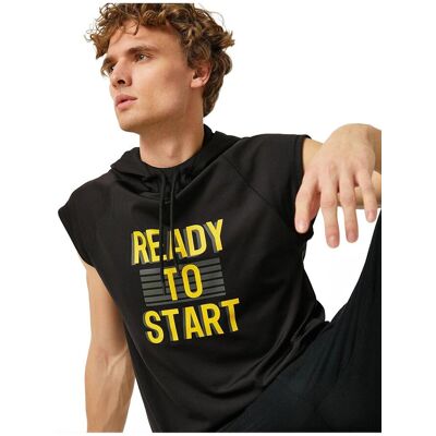 Inny producent KOTON CZARNA MĘSKA BLUZA BEZ RĘKAWÓW Z NADRUKIEM I KAPTUREM XXL 5DA Inny producent KOTON CZARNA MĘSKA BLUZA BEZ RĘKAWÓW Z NADRUKIEM I KAPTUREM XXL 5DA