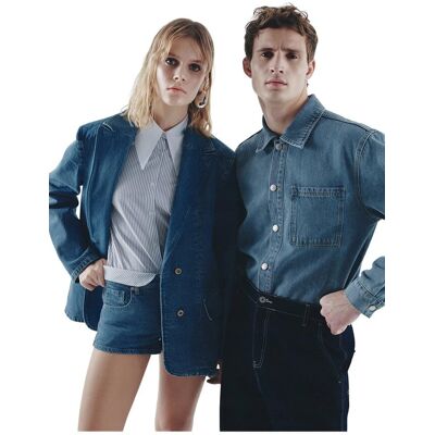 Inny producent KOTON KURTKA MĘSKA JEANSOWA KLASYCZNA Z KIESZENIĄ NIEBIESKA S 5DA Inny producent KOTON KURTKA MĘSKA JEANSOWA KLASYCZNA Z KIESZENIĄ NIEBIESKA S 5DA