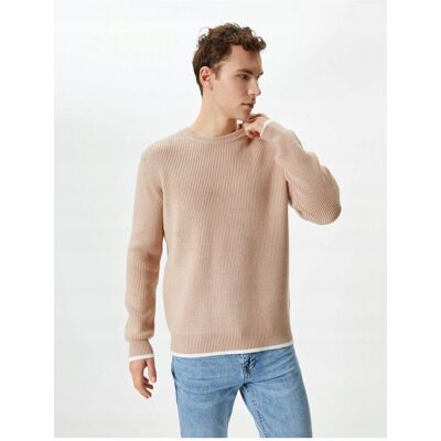 Inny producent KOTON MĘSKI BEŻOWY SWETER WISKOZOWY Z OKRĄGŁYM DEKOLTEM XL 5GA* Inny producent KOTON MĘSKI BEŻOWY SWETER WISKOZOWY Z OKRĄGŁYM DEKOLTEM XL 5GA*
