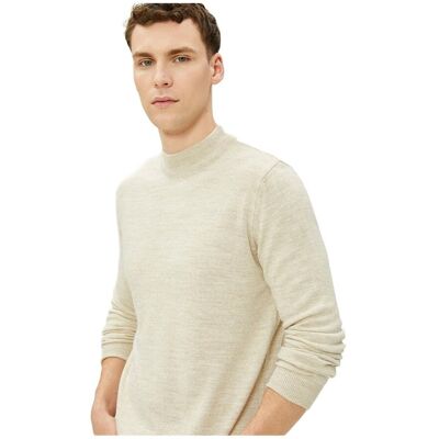 Inny producent KOTON SWETER MĘSKI BEŻOWY PÓŁGOLF BEZ WZORU 100% AKRYL L 5DA Inny producent KOTON SWETER MĘSKI BEŻOWY PÓŁGOLF BEZ WZORU 100% AKRYL L 5DA