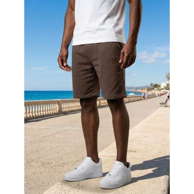 Krótkie Spodenki Dresowe Męskie Brązowe Jigga Wear Small Written Tag L Krótkie Spodenki Dresowe Męskie Brązowe Jigga Wear Small Written Tag L