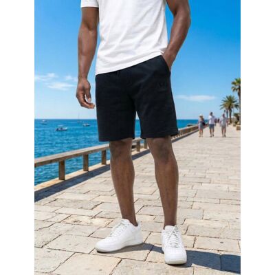 Krótkie Spodenki Dresowe Męskie Czarne Jigga Wear Small Written Tag XL Krótkie Spodenki Dresowe Męskie Czarne Jigga Wear Small Written Tag XL