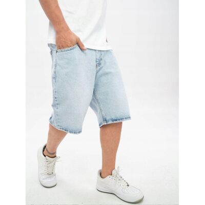 inna (Inny) Krótkie Spodenki Jeansowe Męskie Szorty Modne Jasne Niebieskie Złote 34 inna (Inny) Krótkie Spodenki Jeansowe Męskie Szorty Modne Jasne Niebieskie Złote 34