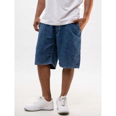 inna (Inny) Krótkie Spodenki Jeansowe Szerokie Baggy Męskie Niebieskie Złote Ld M inna (Inny) Krótkie Spodenki Jeansowe Szerokie Baggy Męskie Niebieskie Złote Ld M