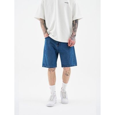 inna (Inny) Krótkie Spodenki Jeansowe Szorty Męskie Niebieskie Denim Wygodne Modne 30 inna (Inny) Krótkie Spodenki Jeansowe Szorty Męskie Niebieskie Denim Wygodne Modne 30