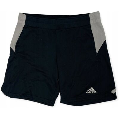 Krótkie spodenki męskie czarne ADIDAS L Krótkie spodenki męskie czarne ADIDAS L