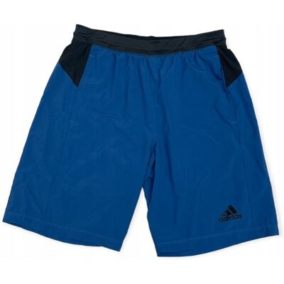 Krótkie spodenki męskie niebieskie ADIDAS M Krótkie spodenki męskie niebieskie ADIDAS M