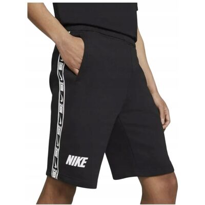 Krótkie Spodenki Męskie Nike Czarne r. S Bawełniane Krótkie Spodenki Męskie Nike Czarne r. S Bawełniane